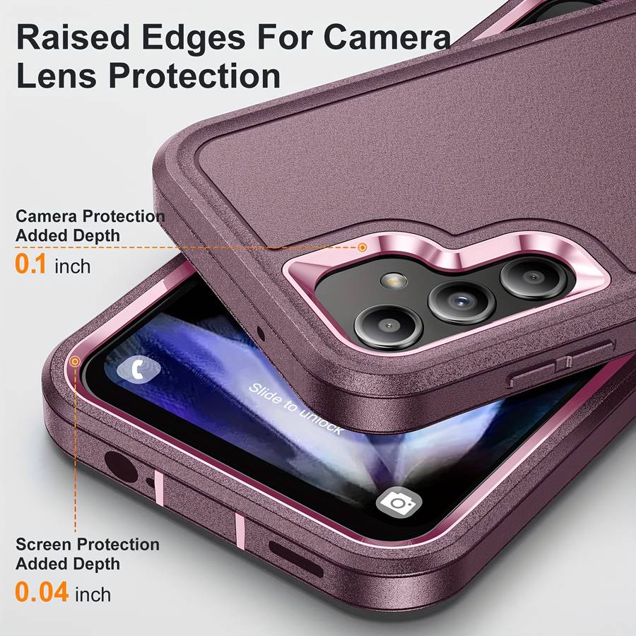 1pc Purple For Samsung Galaxy A04s Phone Cases