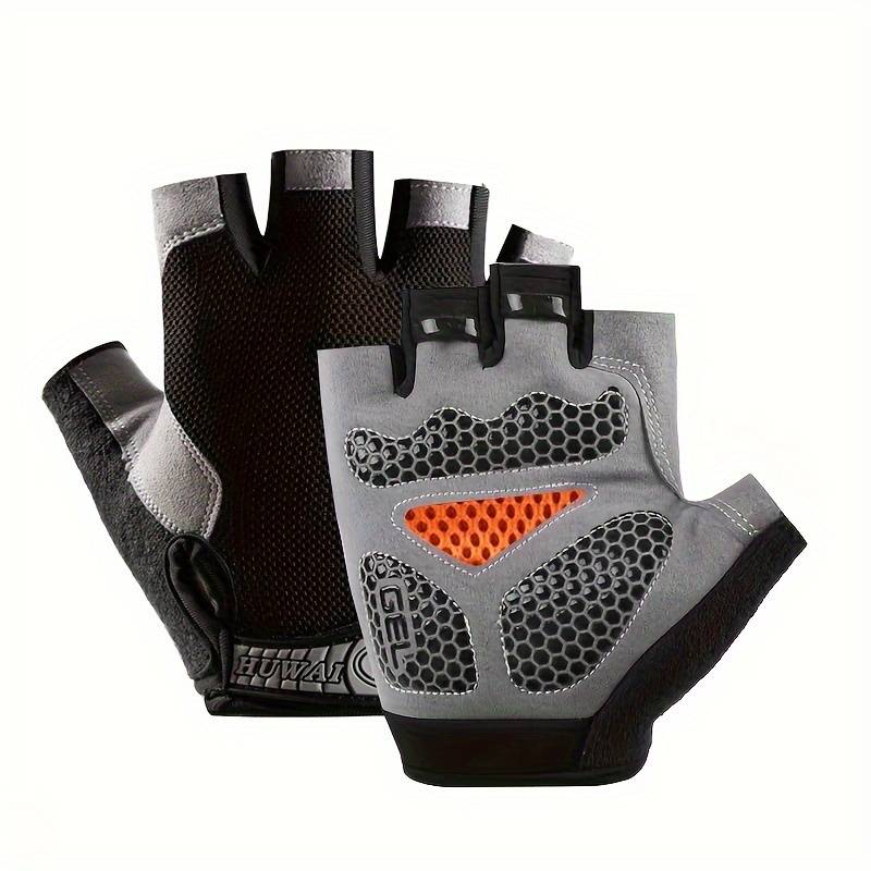 1 Pair Pink Size M Outdoor Sports Gloves