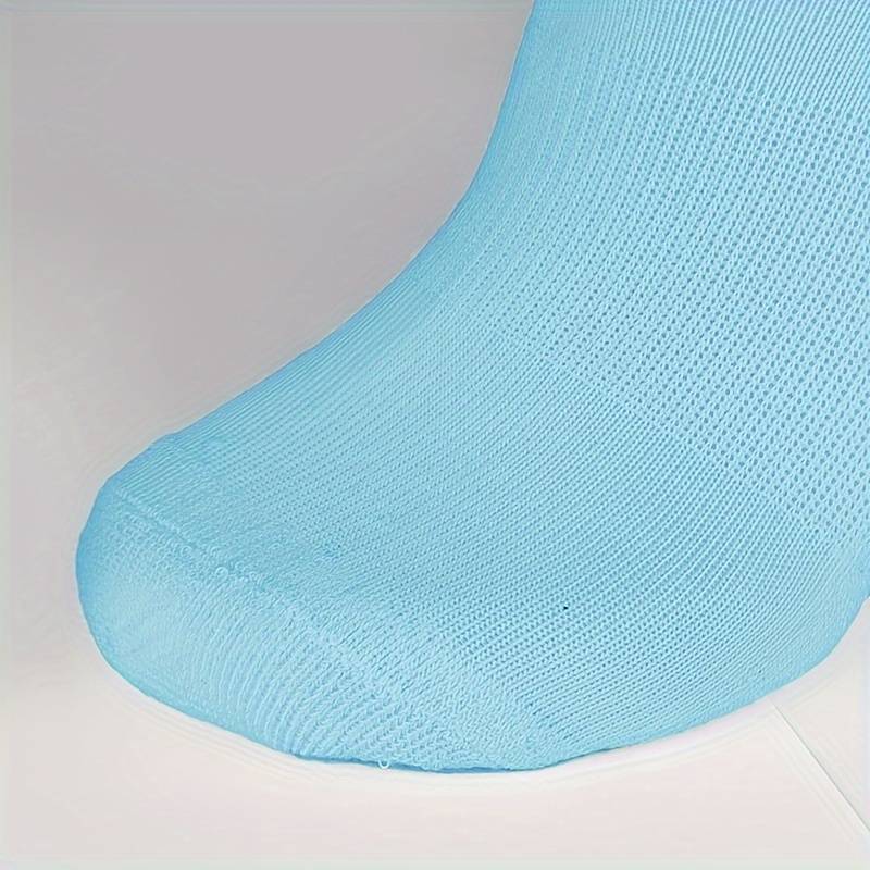 1 Pair Fluorescent Green One Size Socks