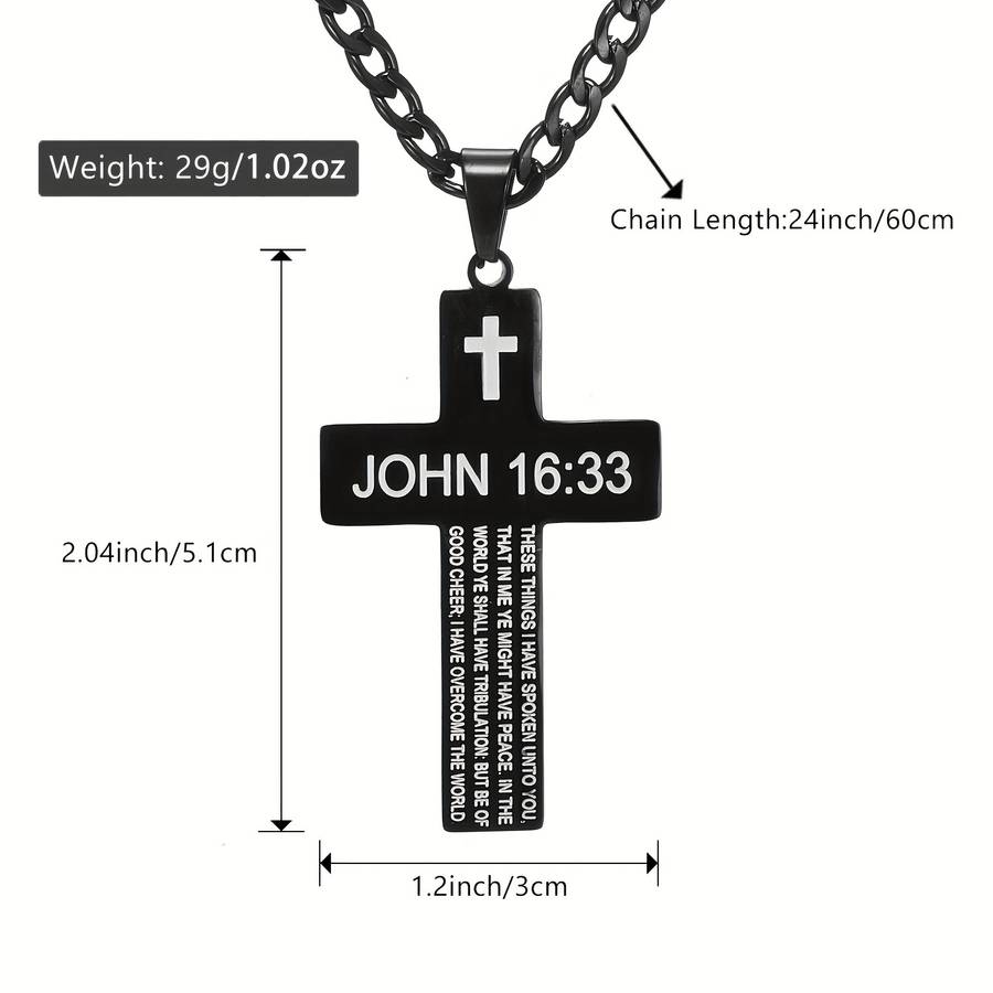 1 Piece Silvery Jesus Theme Pendant