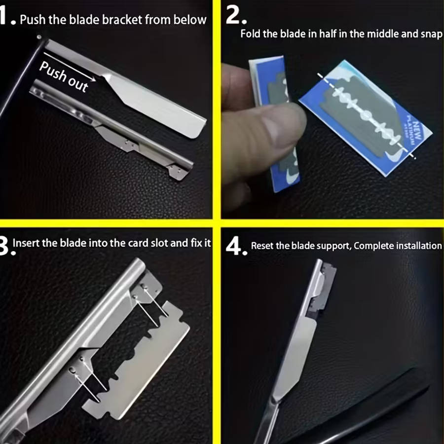 One Shaving Razor with Ten Premium Blades