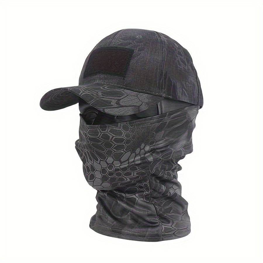 Camouflage Tactical Baseball Cap and Beret Set
