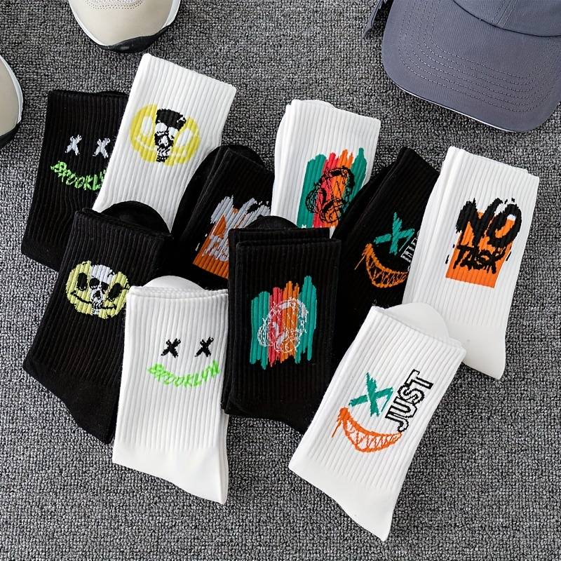 Sock Black Mix Group 2 5Pairs  One Size