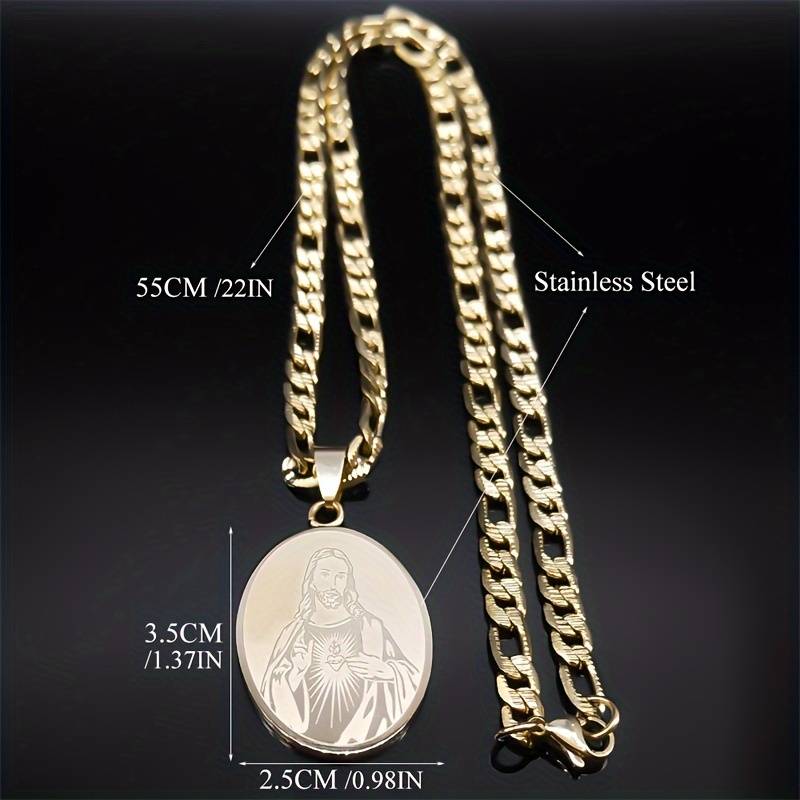 1 Piece Sr Jesus Theme Pendant