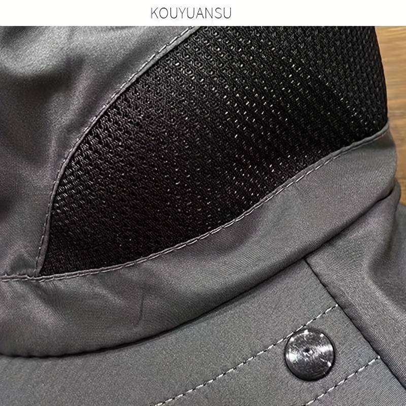 Sun Protection Hat With Neck Flap
