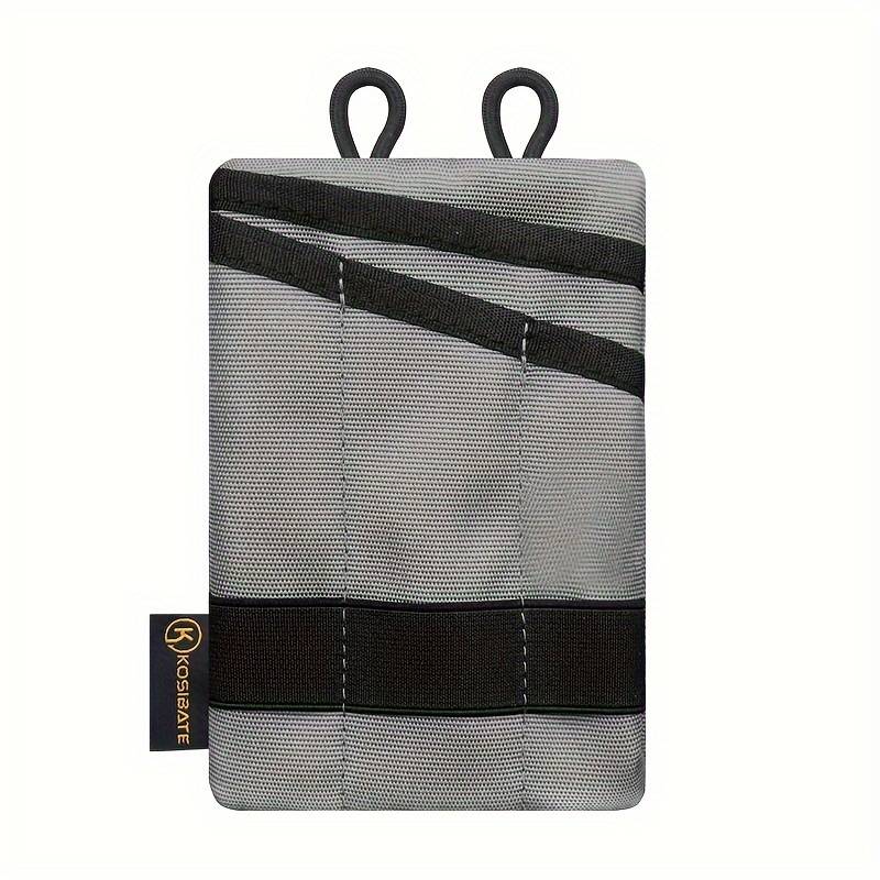 1pc EDC Pouch EDC Pocket Organizer Mini Tool Pouch With 4 Pockets For Knife Flashlight Card Men'