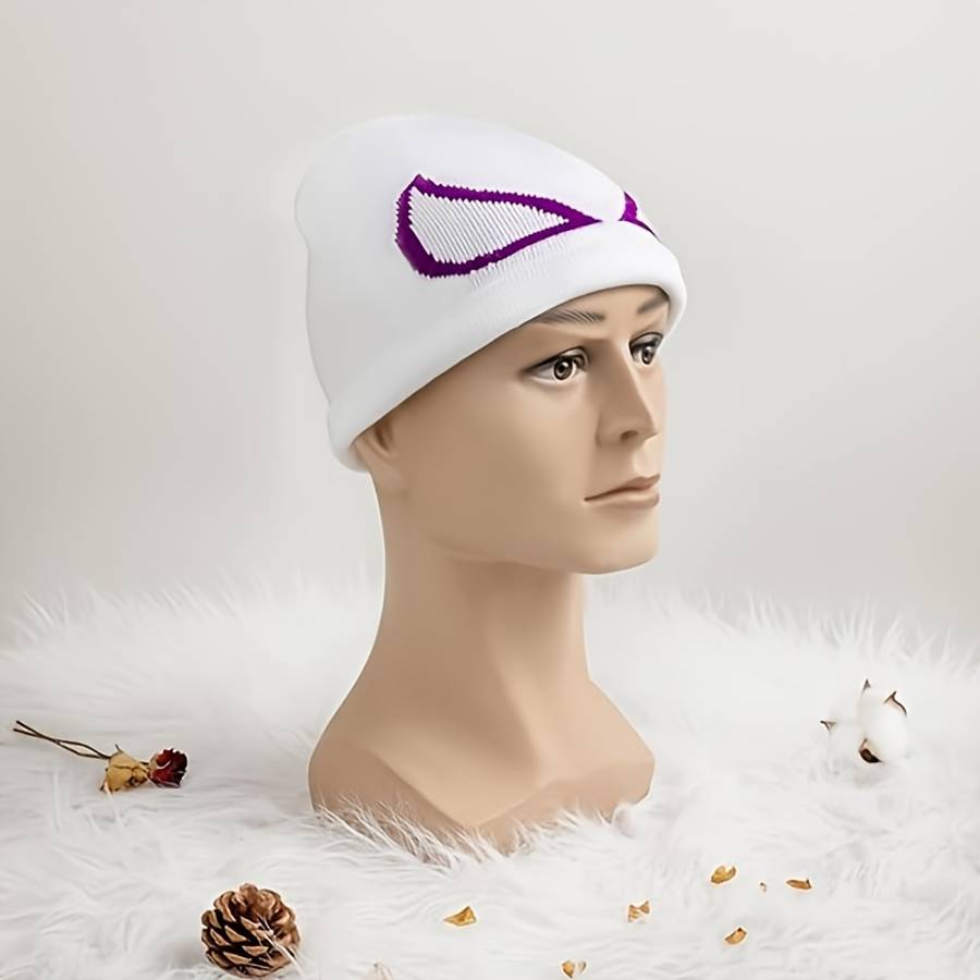 Spider Graphic Anime Beanie Cartoon Skull Cap Elastic Knit Hats Warm Beanies