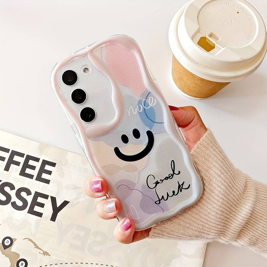 1pc White For Samsung Samsung Galaxy A34 Phone Cases