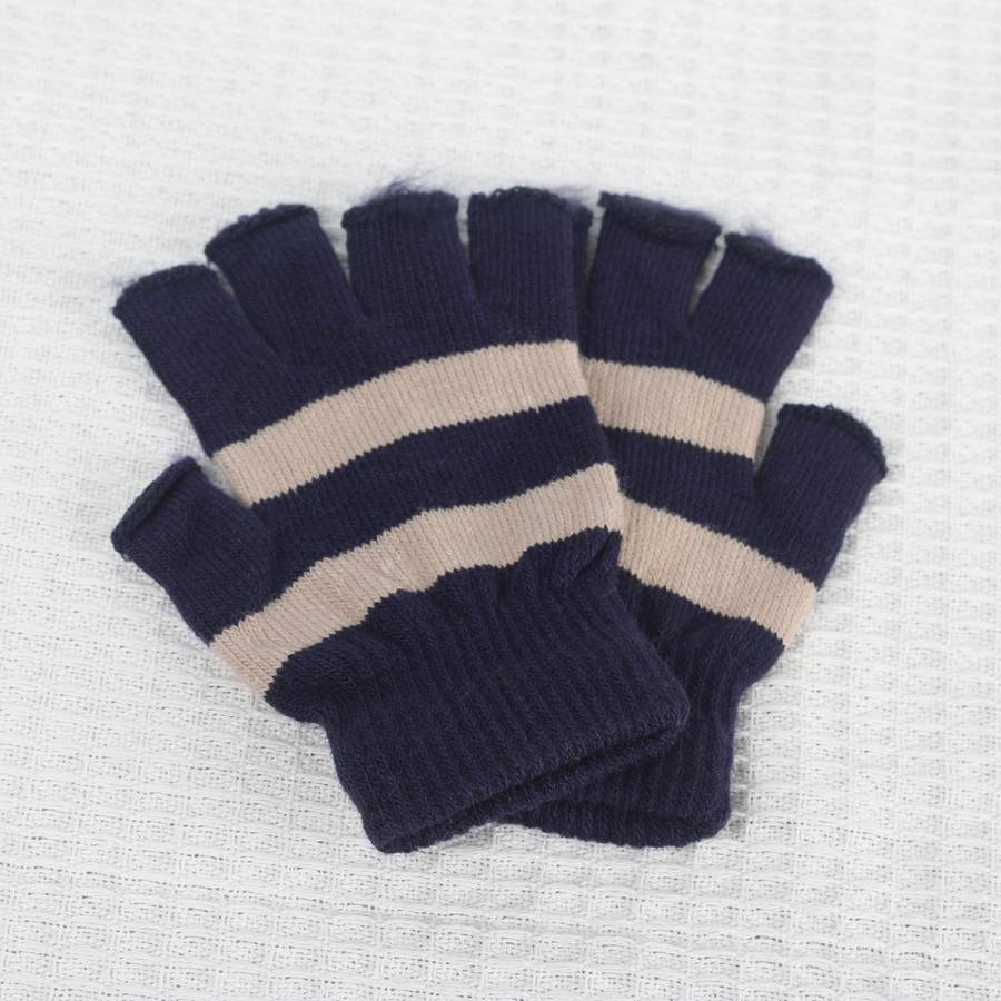 1 Pair Coffee Plus Camel Plus Velvet Warm Gloves