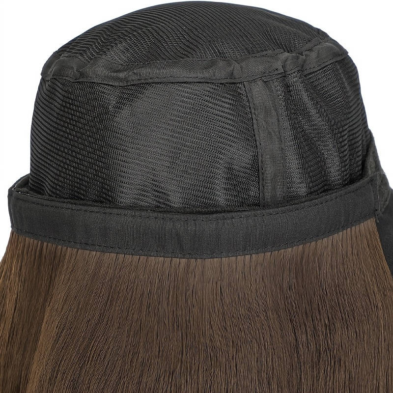 1Pc Brown Black 30.48cm Fashion Design Wig