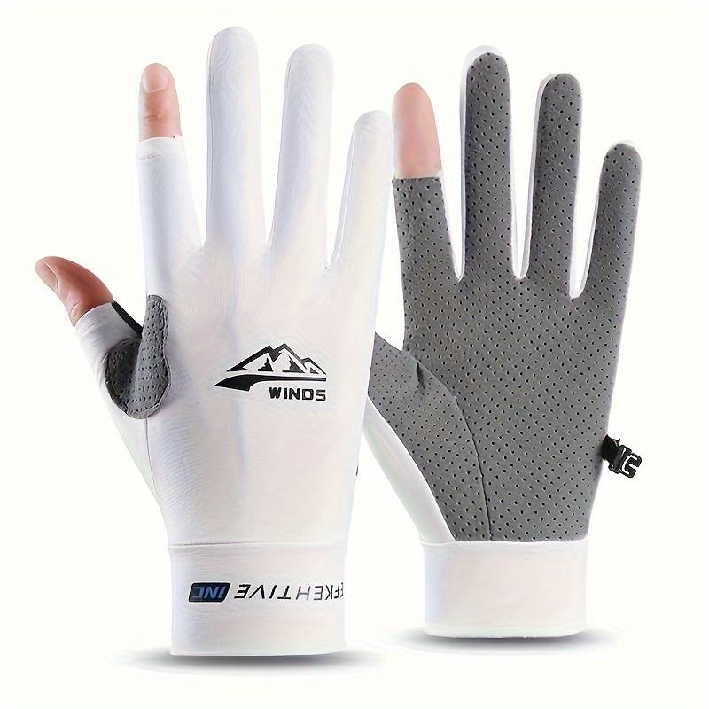 1 Pair Pink Size L Outdoor Sports Gloves