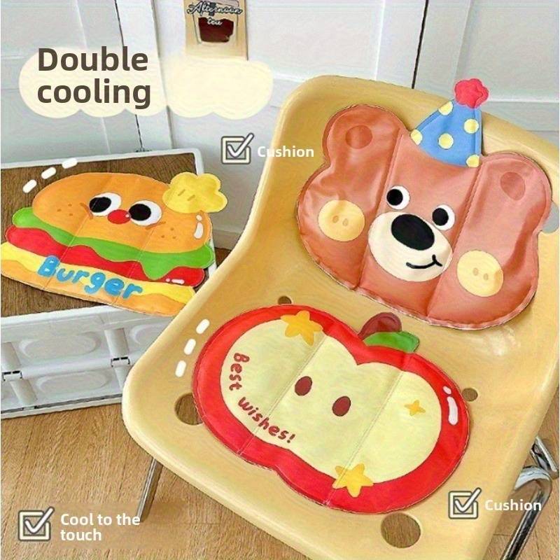 2 Pieces Of Bears  Ad'd  Apples Cooling Pad