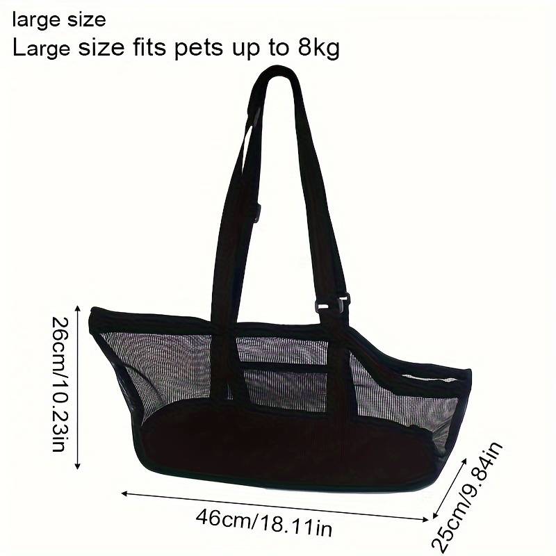 1pc Gray L Pet Bag