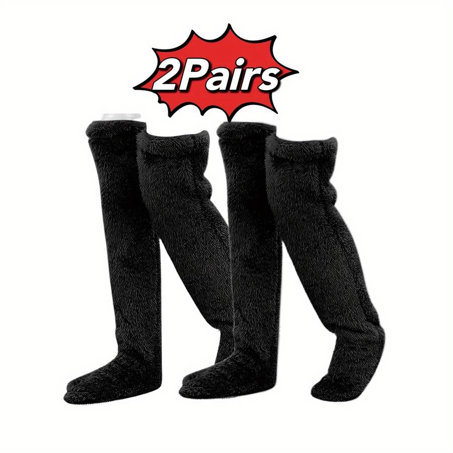 Sock Black Add Blue 2Pairs  One Size