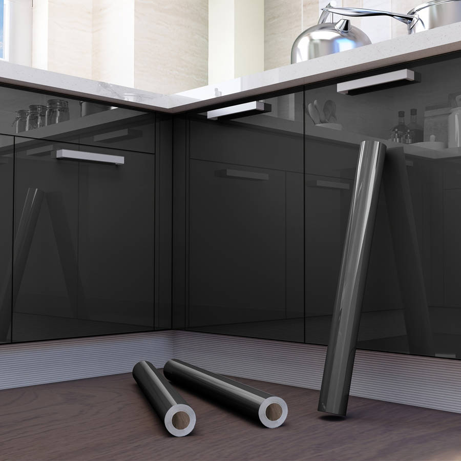 1PC Wall StickersGray80X300cm 31.5X118.11in