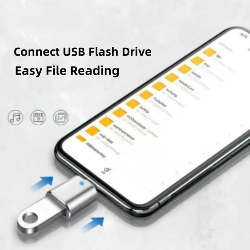 4GB USB Flash Drive And a USB-C Adapter