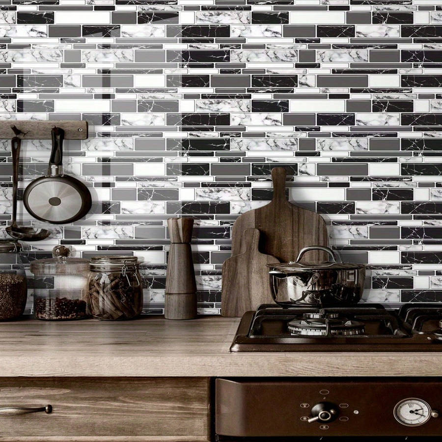 1PC Wall StickersMosaic45cmX500cm