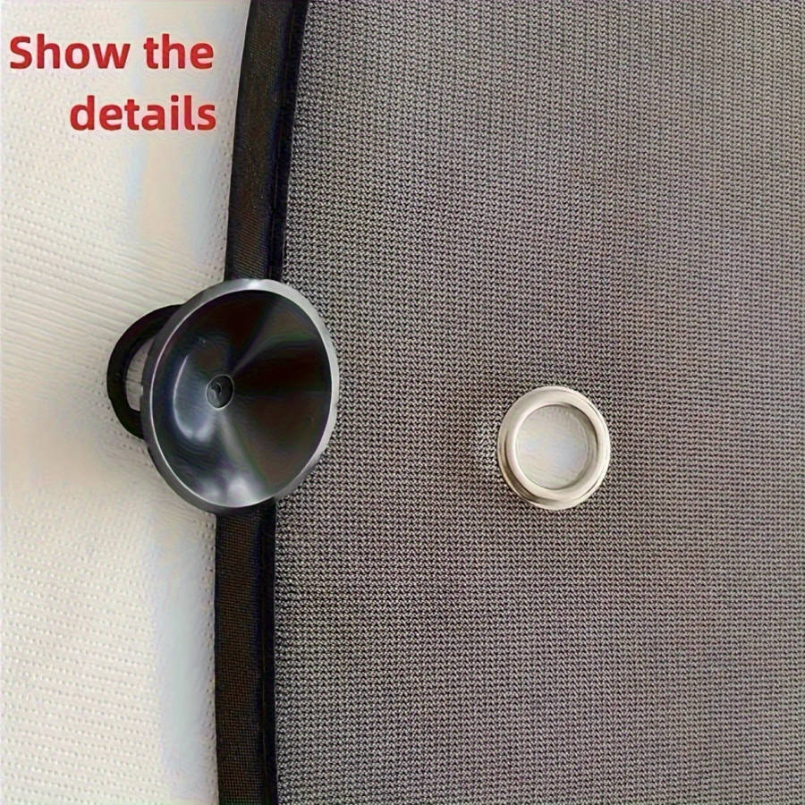 2 Polyamide Side Window Sunshades with Suction Cups