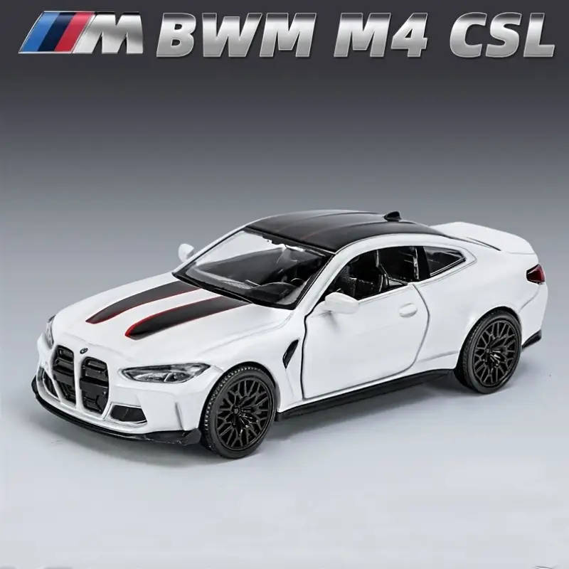 RMZ City 1:36 Scale BMW M4 CLS Alloy Diecast Model Car, Pull-Back Operation, Metal Vehicle
