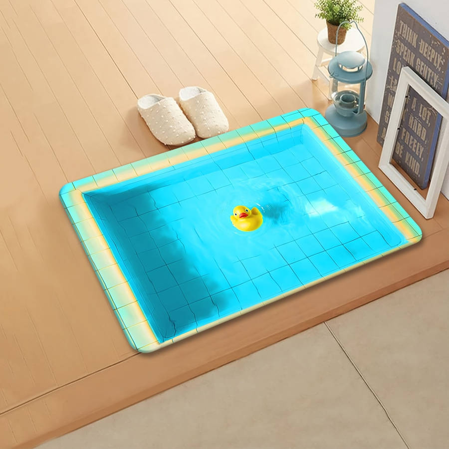 1Pc 23.6x35.4inch 60x90cm Floor Mat