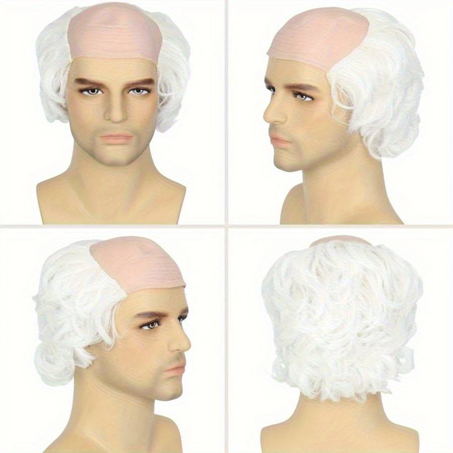 1Pc Gray Fashion Design Wig