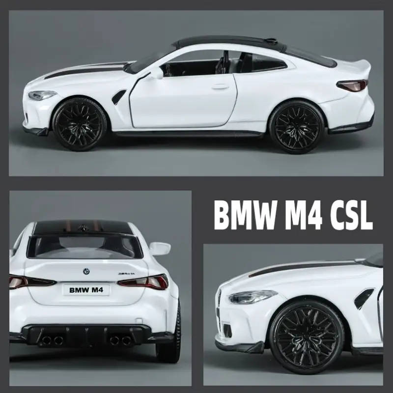 RMZ City 1:36 Scale BMW M4 CLS Alloy Diecast Model Car, Pull-Back Operation, Metal Vehicle