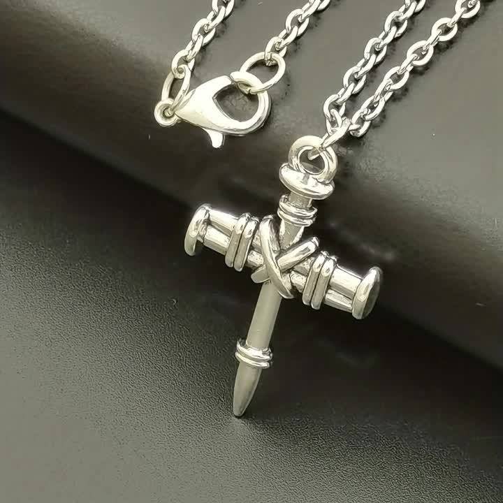 1 Piece A 210d Jesus Theme Pendant
