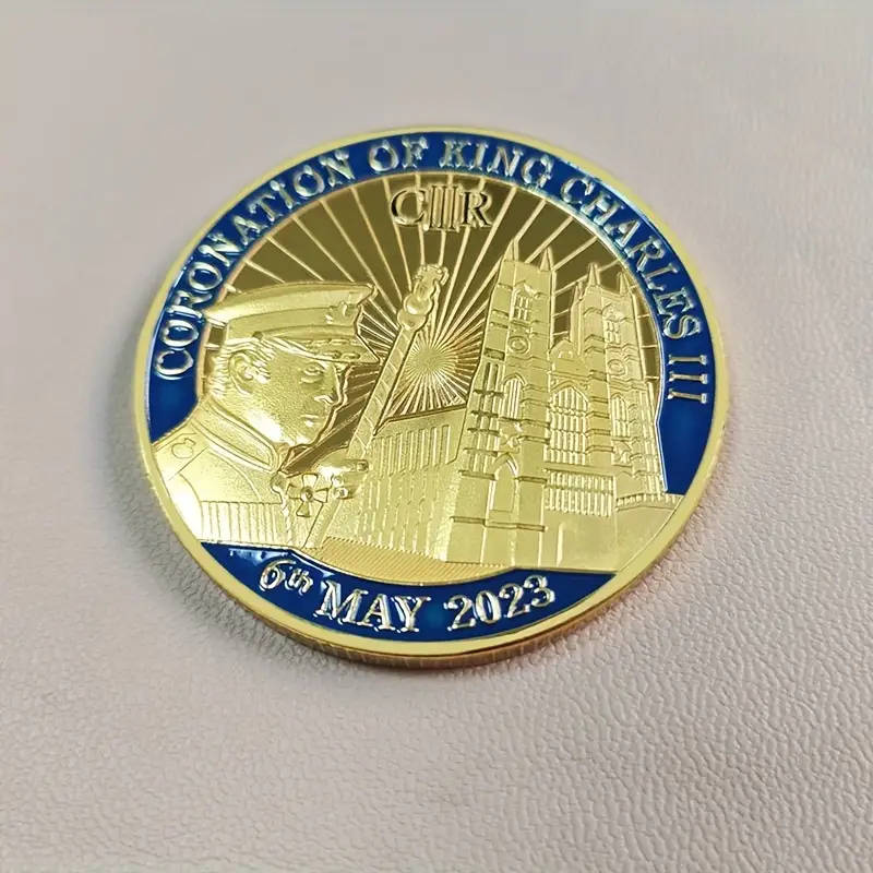 King Charles III 2023 Commemorative Coin 40MM