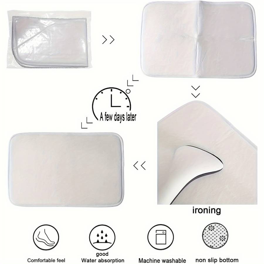 1Pc 15.7x23.6inch 40x60cm Floor Mat