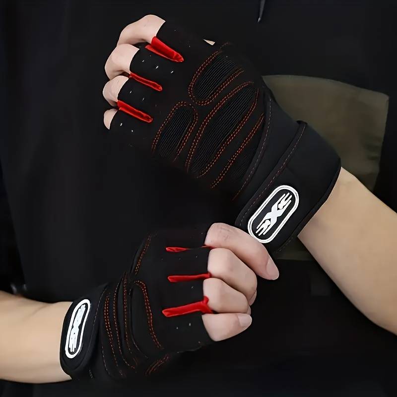 1 Pair Blue Size XL Outdoor Sports Gloves