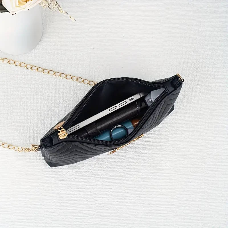 Women's Clutch with Chain Strap