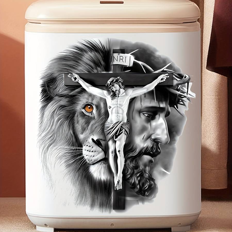 10pcs  Jesus Christian Themed Stickers