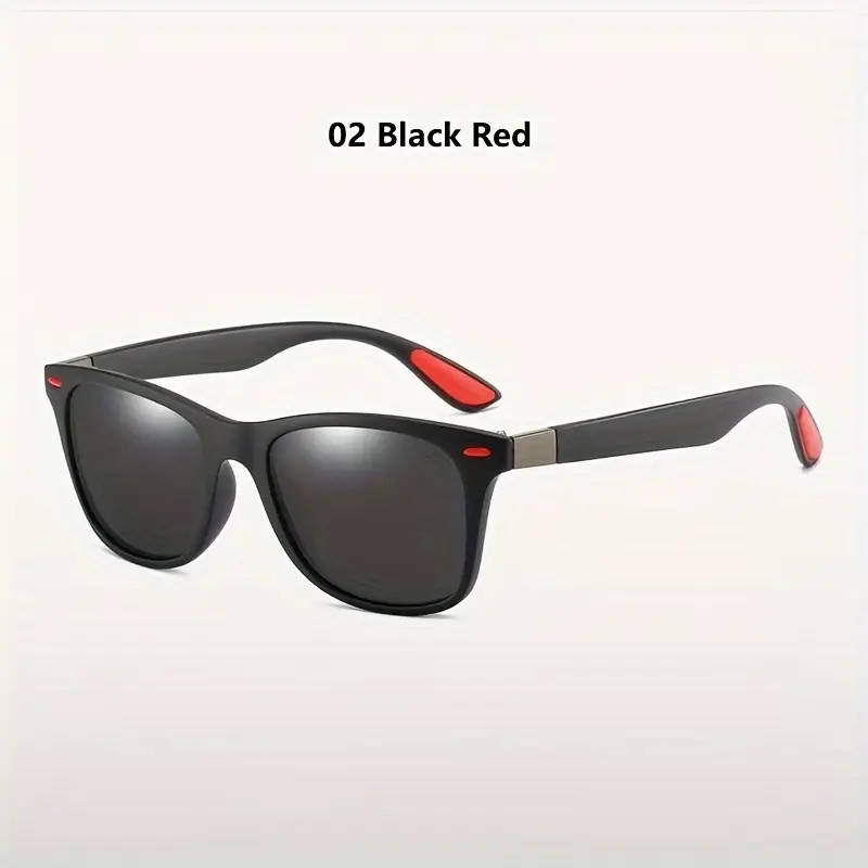 Classic Retro Square Glasses, Unisex Fashion