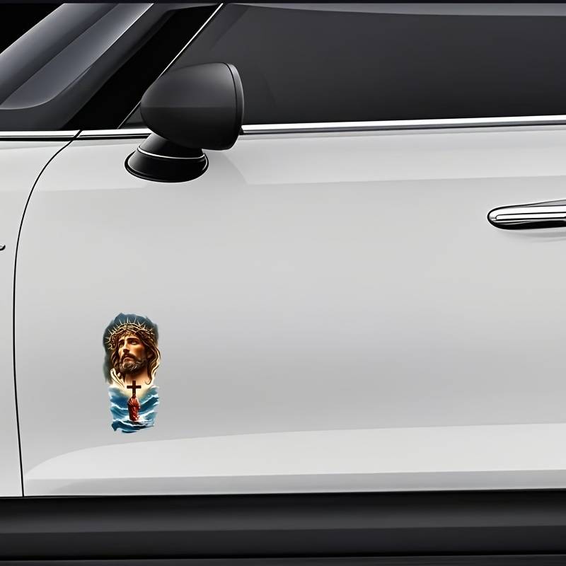 1pc Jesus Christian Themed Stickers