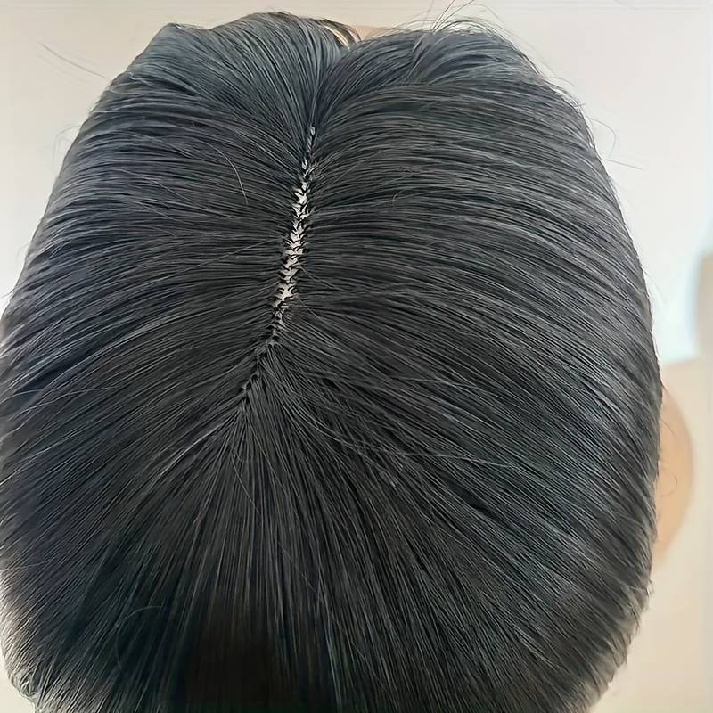 1Pc Dark Brown 30.48cm Fashion Design Wig