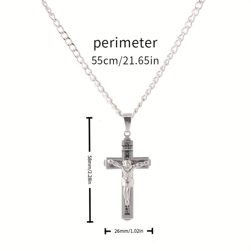 1 Piece Golden Jesus Theme Pendant