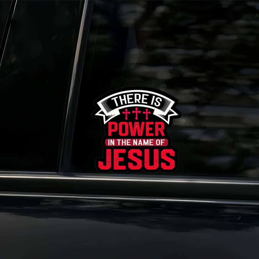 1pc Jesus Christian Themed Stickers