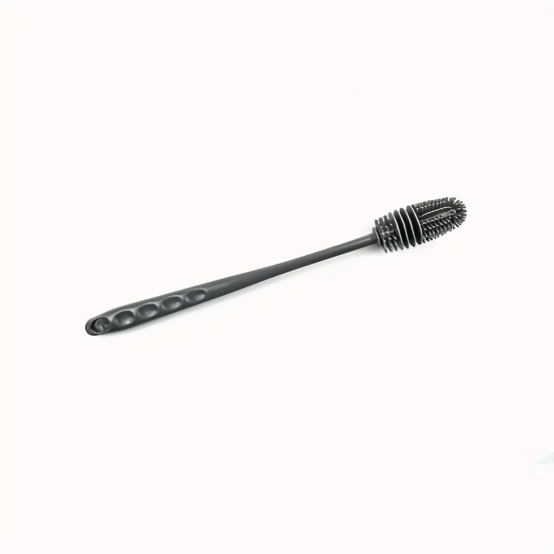 1pc Silicone Cleaning Brush with Long Handle   Flexible Durable Bristles for Cups Bottles   Mult