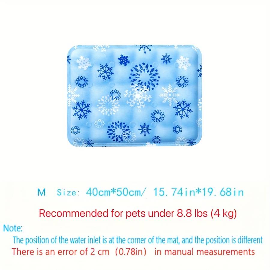 1piece Snowflake Cooling Pad