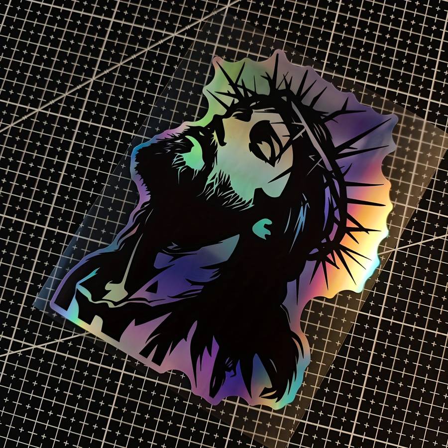 1pc Jesus Christian Themed Stickers