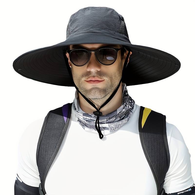 1pc One Day Available for 24 Hours Extra Large Brim 15.01 cm Sun Hat Fashionable Adjustable Wide R