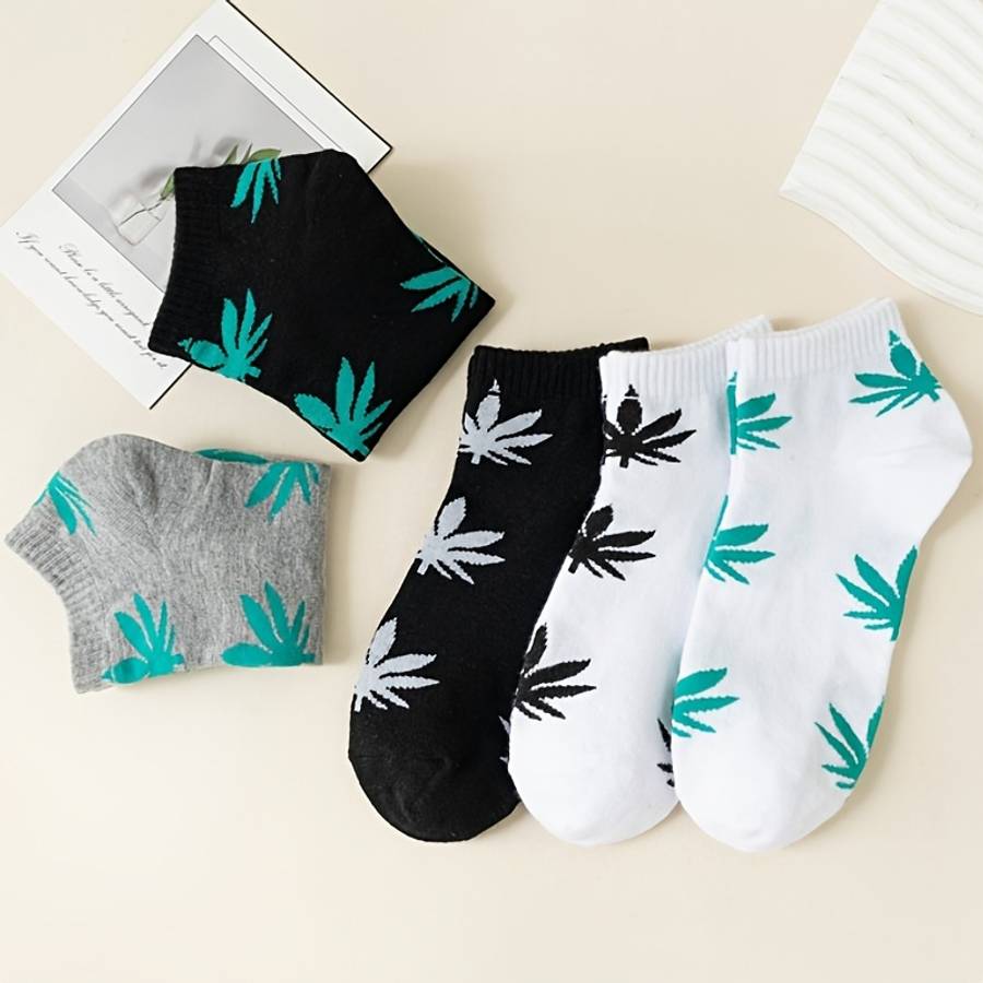 10 Pairs Of Mixed Colors One Size High Elastic Socks