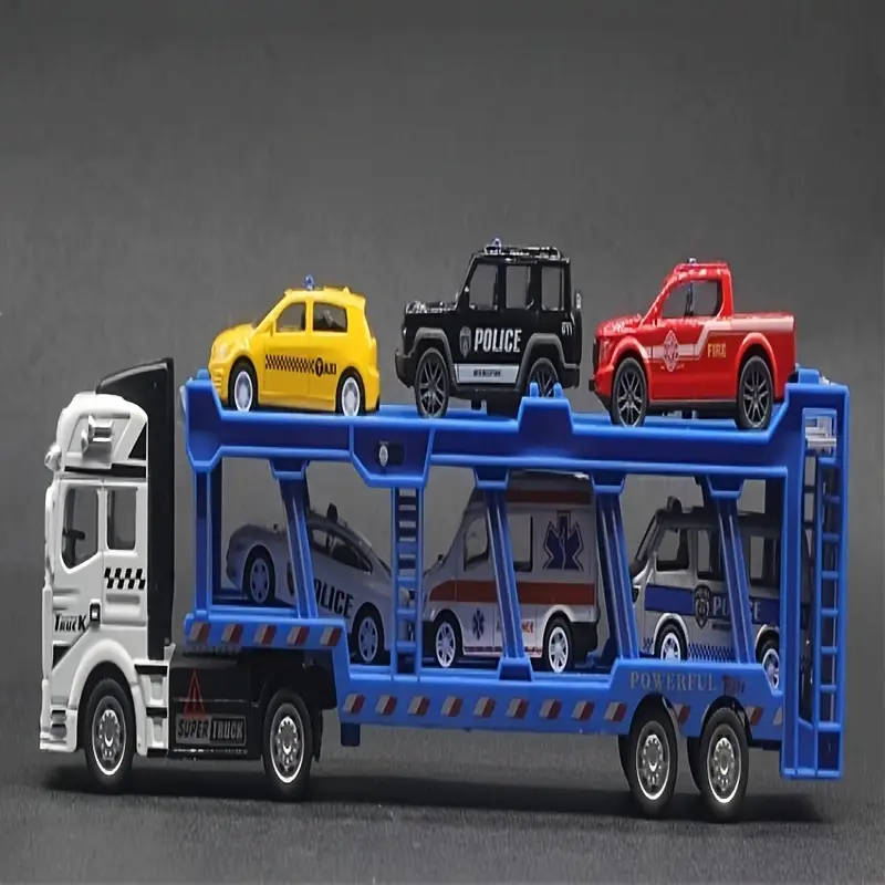 Alloy Double-Decker Transport Vehicle