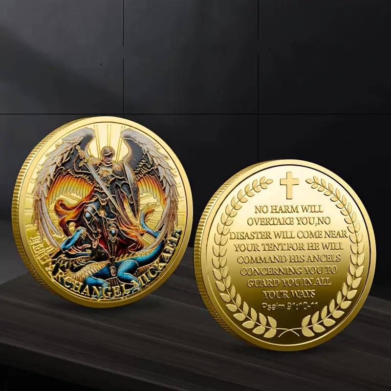 Angel Knight Michael Collectible 40MM Coin