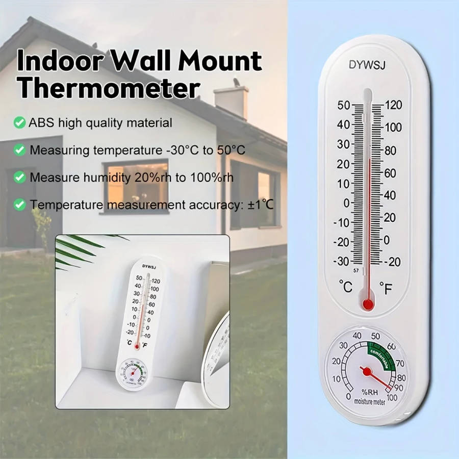 Wireless Indoor Outdoor Thermometer Hygrometer