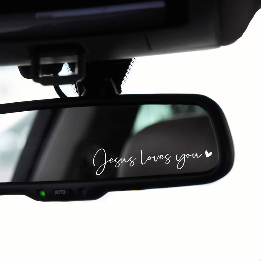 1pc Black Jesus Christian Themed Stickers