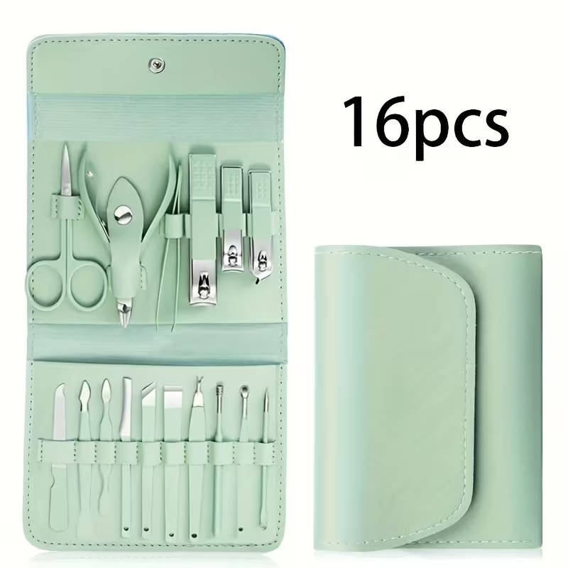 16Pcs Professional Nail Care Set