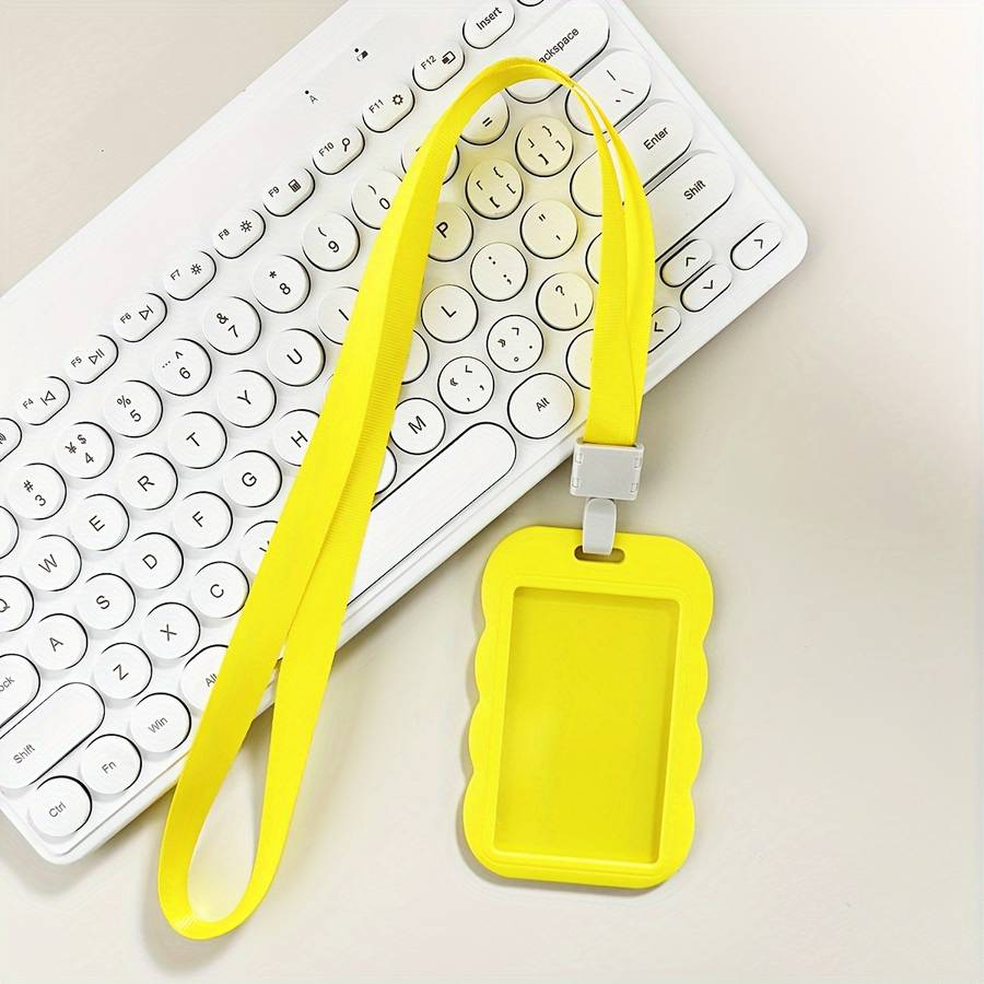1pc 1 Set ABS Slide Card Holder 3 Inch ID Postcards Bus Rainbow Card Organizer With PP Buckle Lan