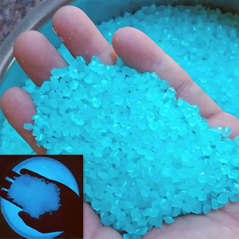 1000 Pcs Resin Luminous Pebbles