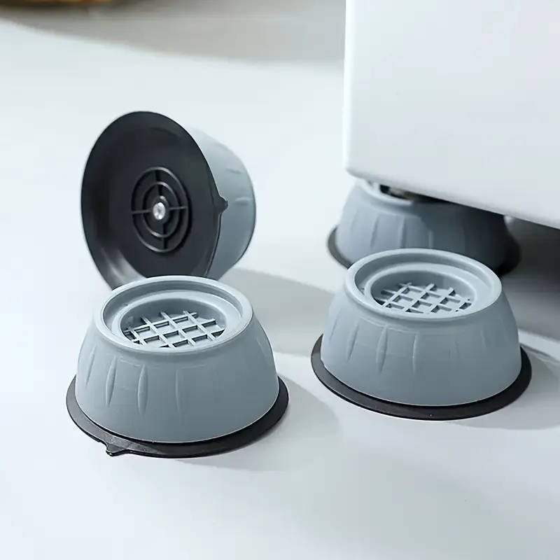 4pcs Anti-Vibration Appliance Pads - Non-Slip, Shock Absorbing & Noise Reducing